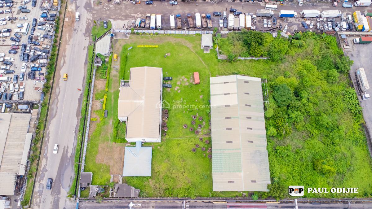 Commercial Land with Warehouse and Office Block, Acme Road, Ogba, Ikeja, Lagos, Warehouse for Sale