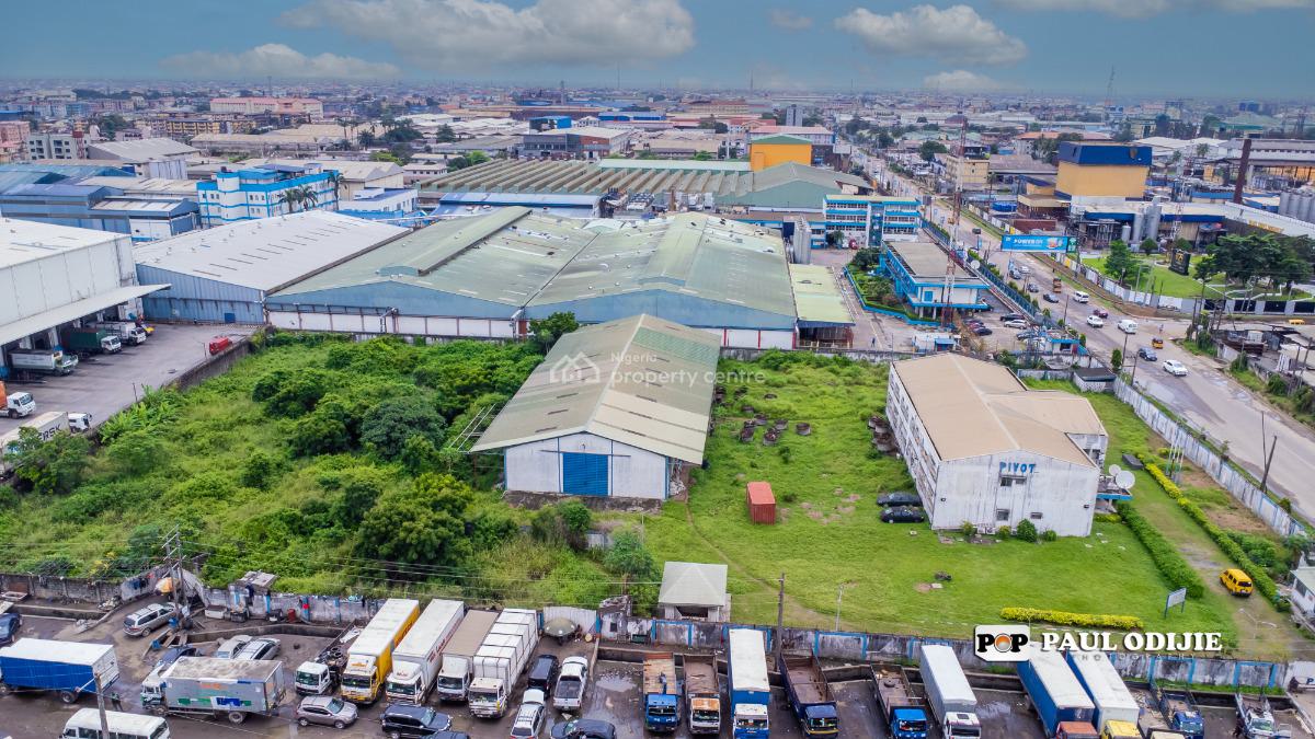 Commercial Land with Warehouse and Office Block, Acme Road, Ogba, Ikeja, Lagos, Warehouse for Sale