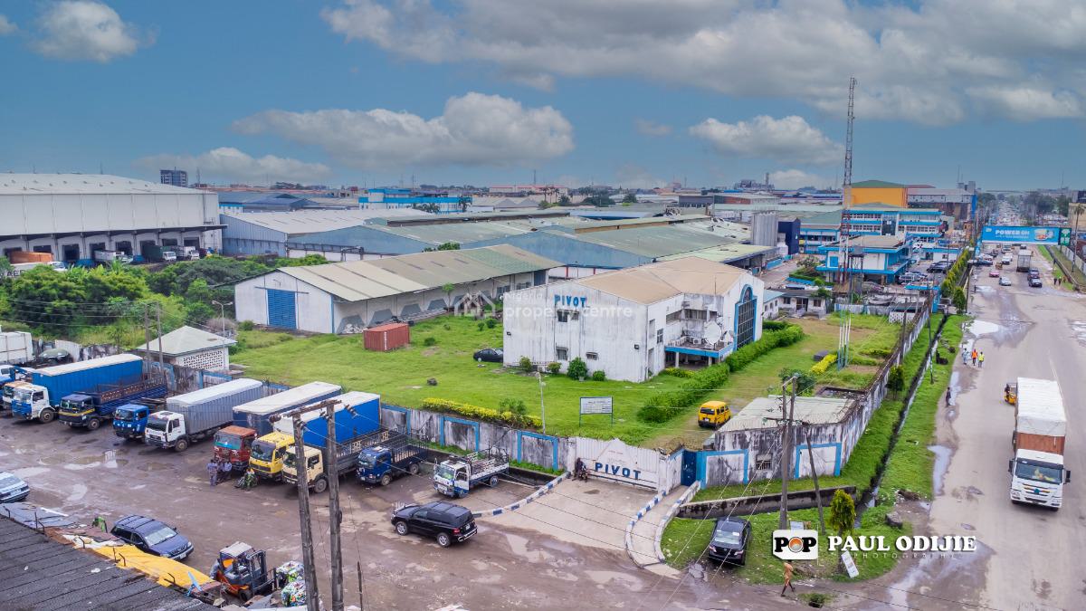 Commercial Land with Warehouse and Office Block, Acme Road, Ogba, Ikeja, Lagos, Warehouse for Sale