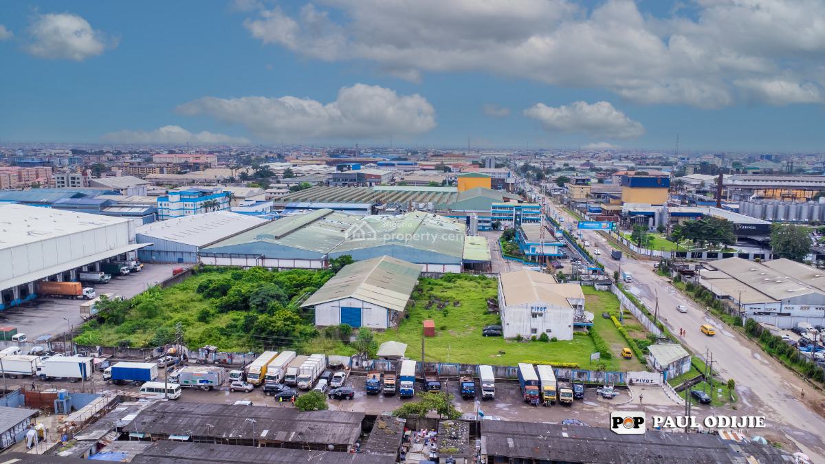 Commercial Land with Warehouse and Office Block, Acme Road, Ogba, Ikeja, Lagos, Warehouse for Sale