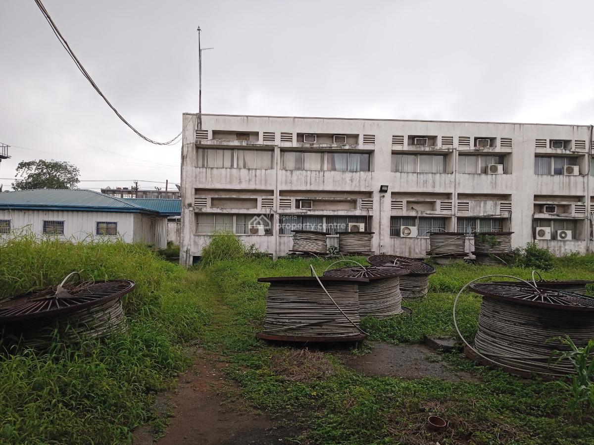 Commercial Land with Warehouse and Office Block, Acme Road, Ogba, Ikeja, Lagos, Warehouse for Sale