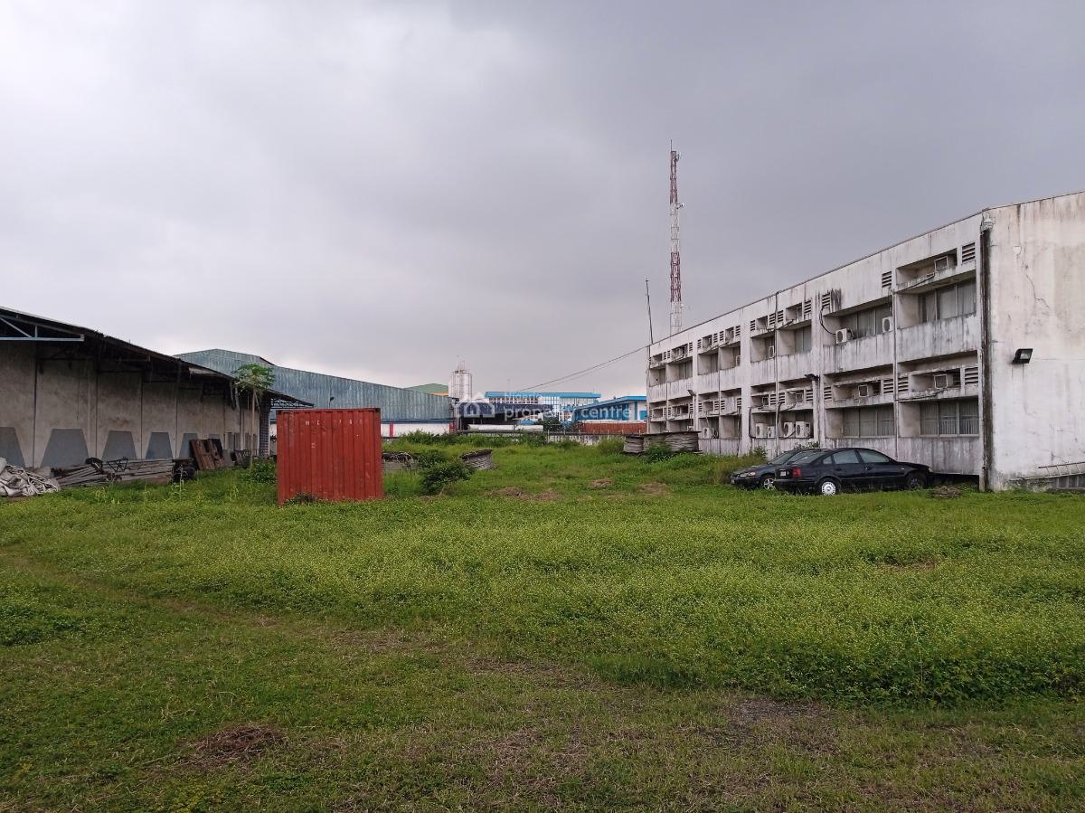 Commercial Land with Warehouse and Office Block, Acme Road, Ogba, Ikeja, Lagos, Warehouse for Sale