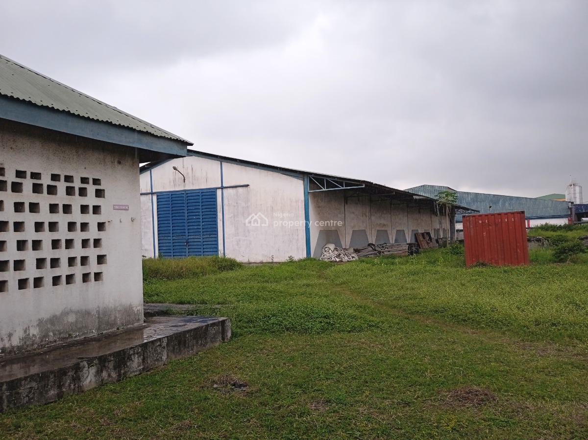 Commercial Land with Warehouse and Office Block, Acme Road, Ogba, Ikeja, Lagos, Warehouse for Sale
