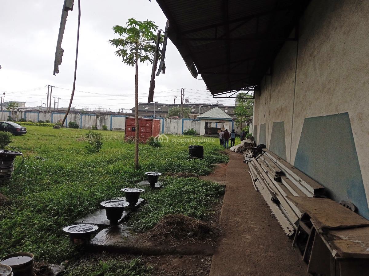 Commercial Land with Warehouse and Office Block, Acme Road, Ogba, Ikeja, Lagos, Warehouse for Sale