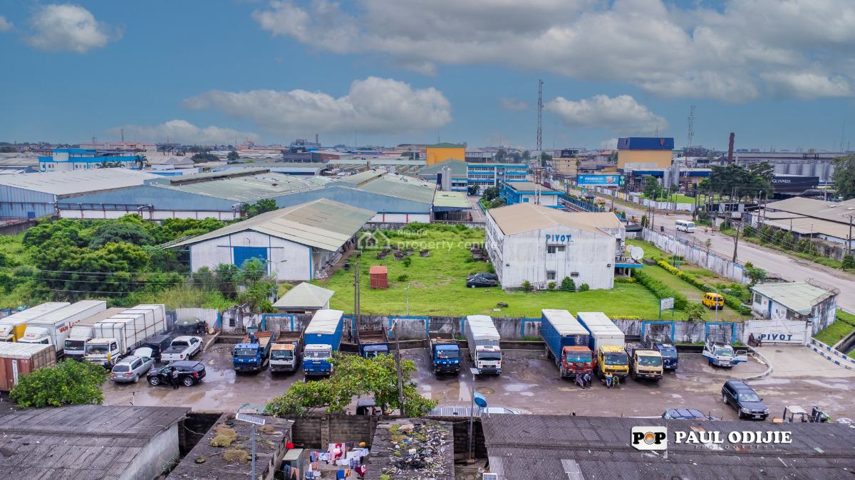 Commercial Land with Warehouse and Office Block, Acme Road, Ogba, Ikeja, Lagos, Warehouse for Sale