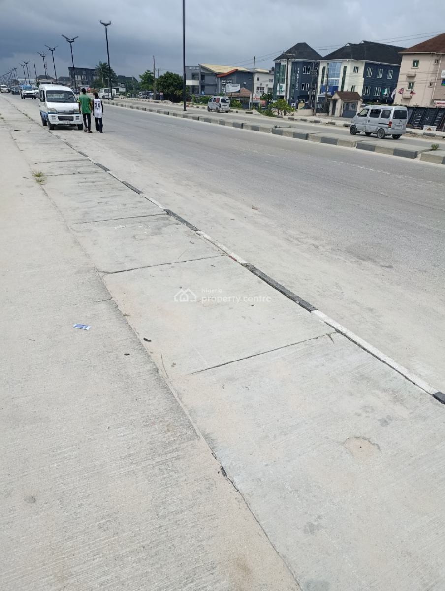Strategic 1100 Sqm Plot Facing Expressway, Abijo Gra Bus-stop, Abijo, Lekki, Lagos, Commercial Land for Sale
