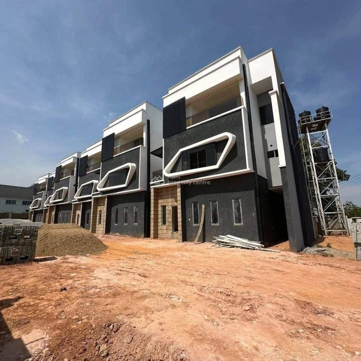 Newly Built 4 Bedrooms Terraced Duplex with Bq, Kaura, Abuja, Terraced Duplex for Sale