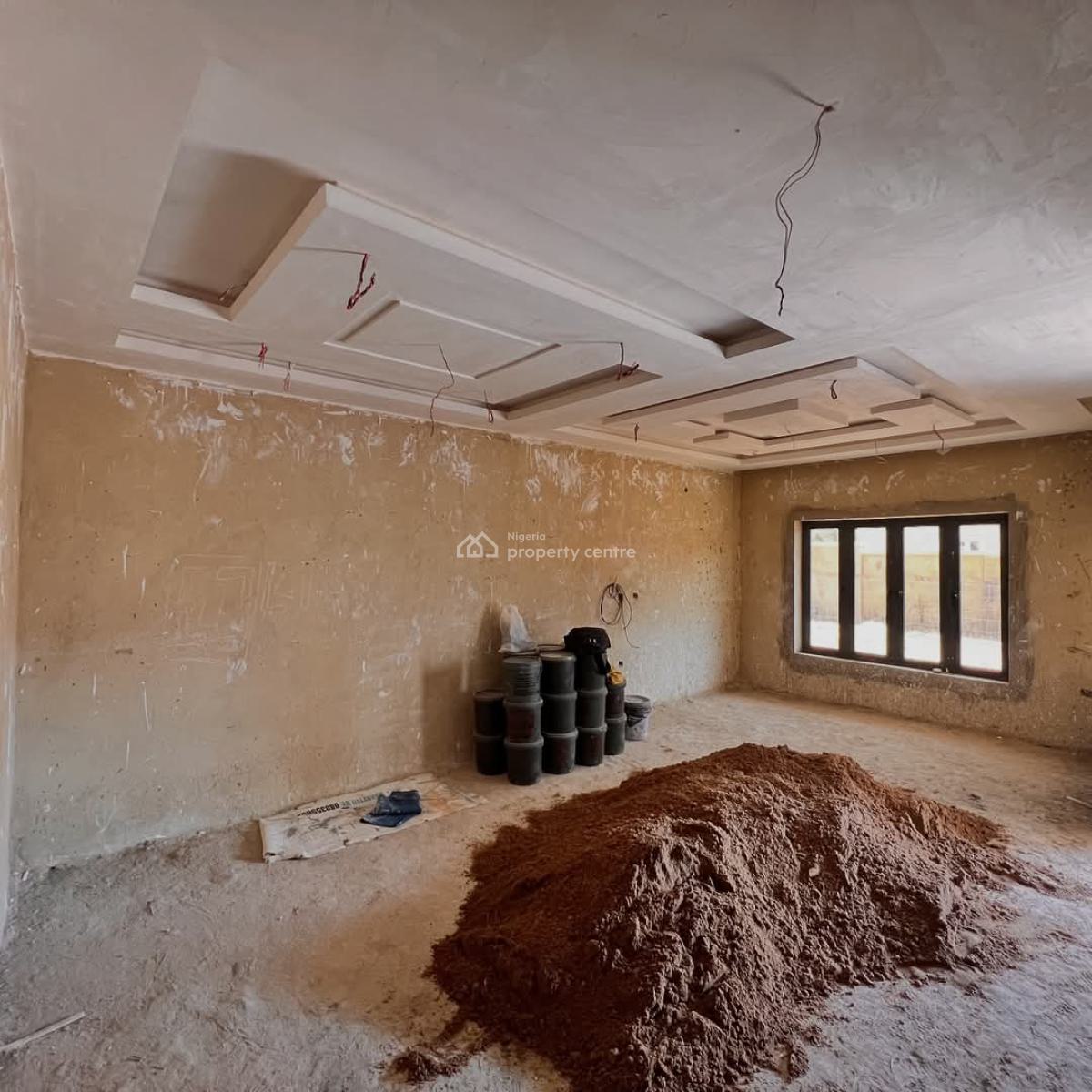 4 Bedrooms Terrace with Study and a Bq, Life Camp, Abuja, Terraced Duplex for Sale