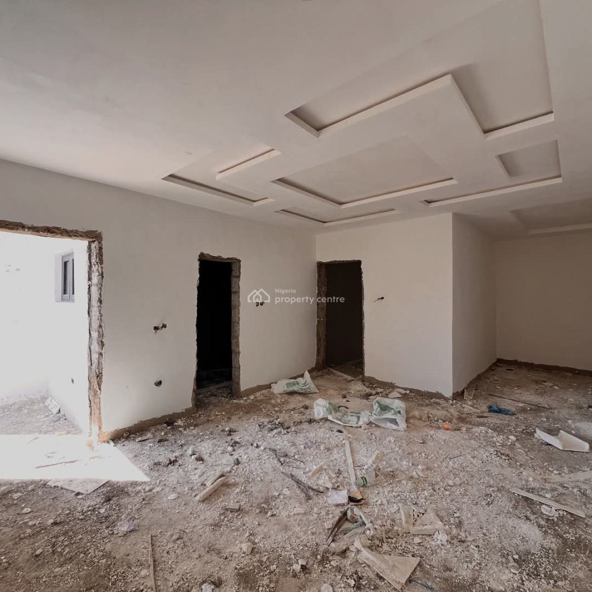 4 Bedrooms Terrace with Study and a Bq, Life Camp, Abuja, Terraced Duplex for Sale