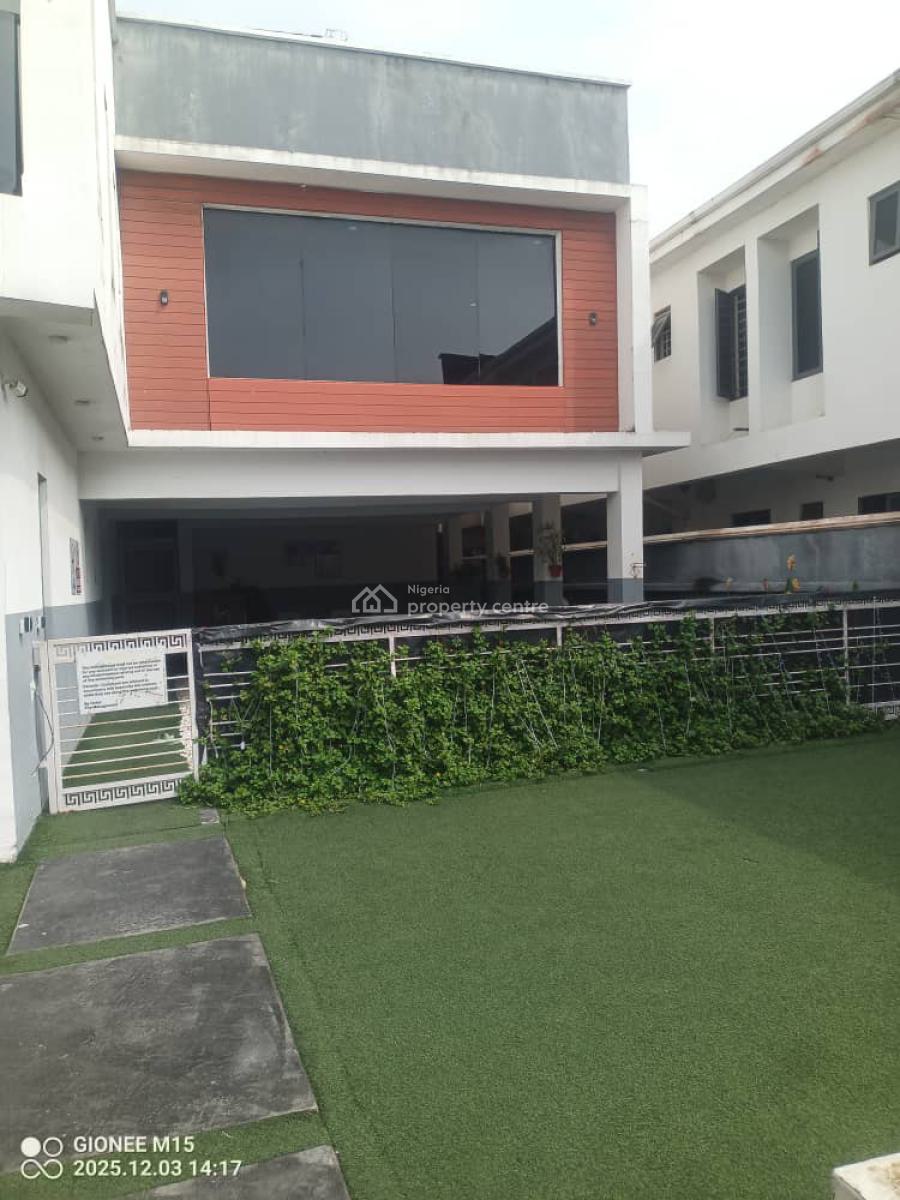 Fully Service 4 Bedrooms Terraced Duplex with Fitted Kitchen, Ologolo, Lekki, Lagos, Terraced Duplex for Rent