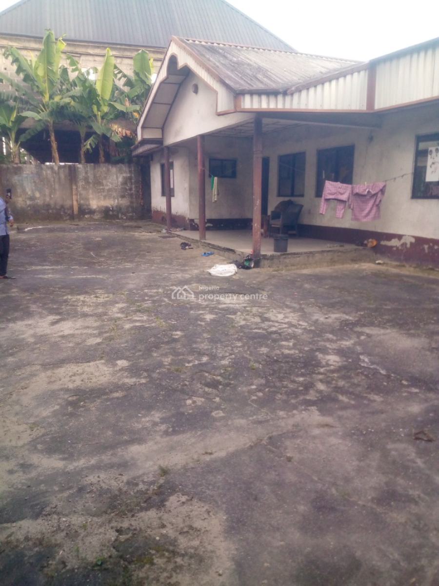 a 4 Bedroom Bungalow with Good Facilities, Rumuodomaya, Port Harcourt, Rivers, Detached Bungalow for Sale