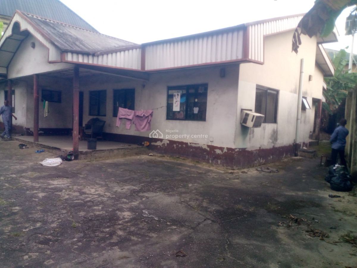 a 4 Bedroom Bungalow with Good Facilities, Rumuodomaya, Port Harcourt, Rivers, Detached Bungalow for Sale