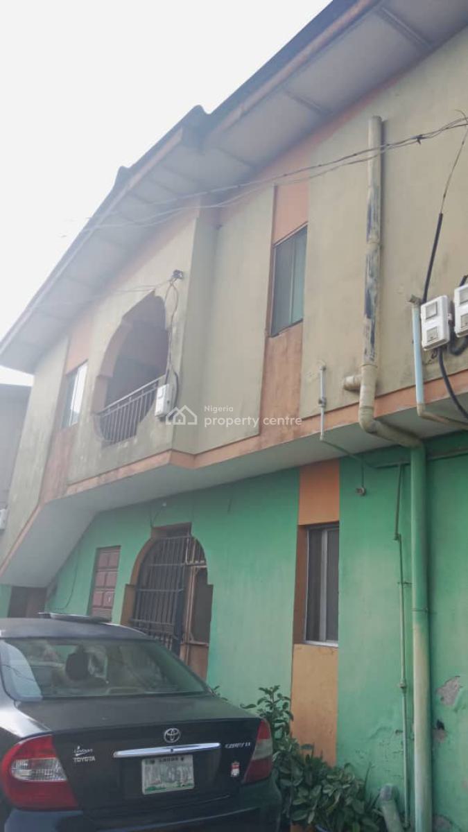 Block of Four Flats with C of O, Ogba, Ikeja, Lagos, Block of Flats for Sale