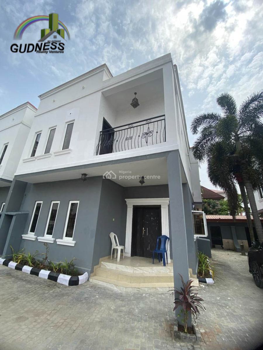 4 Bedroom Semi Detached Duplex with Bq, Spg, Ologolo, Lekki, Lagos, Semi-detached Duplex for Rent