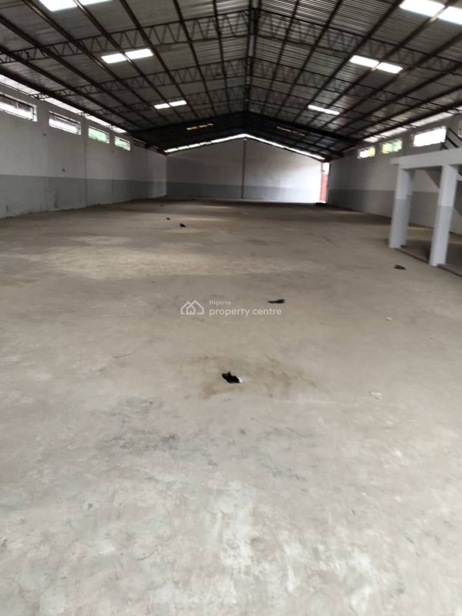1,200sqm Warehouse with 900sqm Warehouse, Airport Road, Ajao Estate, Oshodi, Lagos, Warehouse for Rent