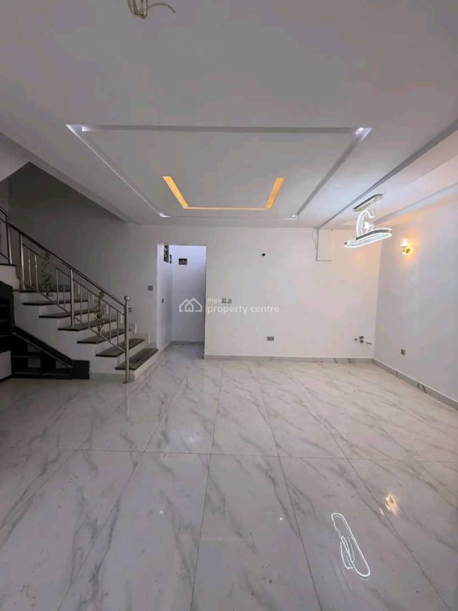 Standard Luxury 4 Bedroom Terrace Duplex with a Bq, Jahi, Abuja, Terraced Duplex for Rent
