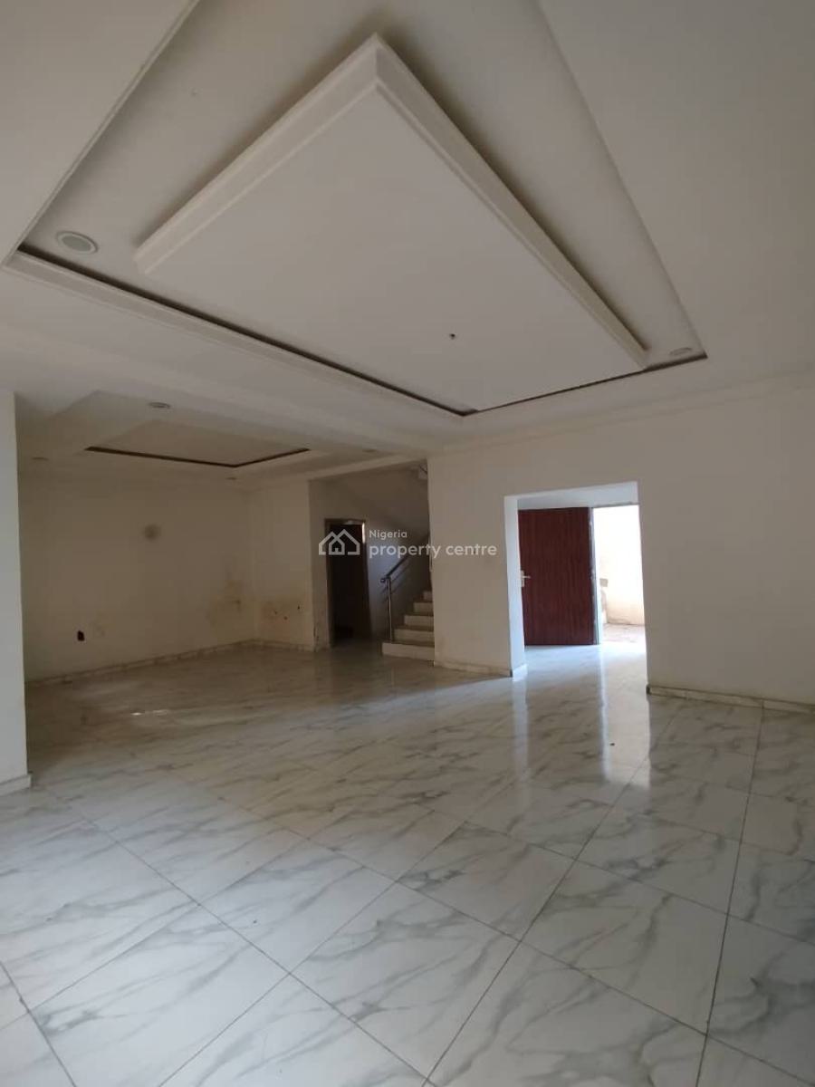 Standard 4 Bedroom Terrace Duplex with a Bq, 2 Living Rooms, Jahi, Abuja, Terraced Duplex for Rent