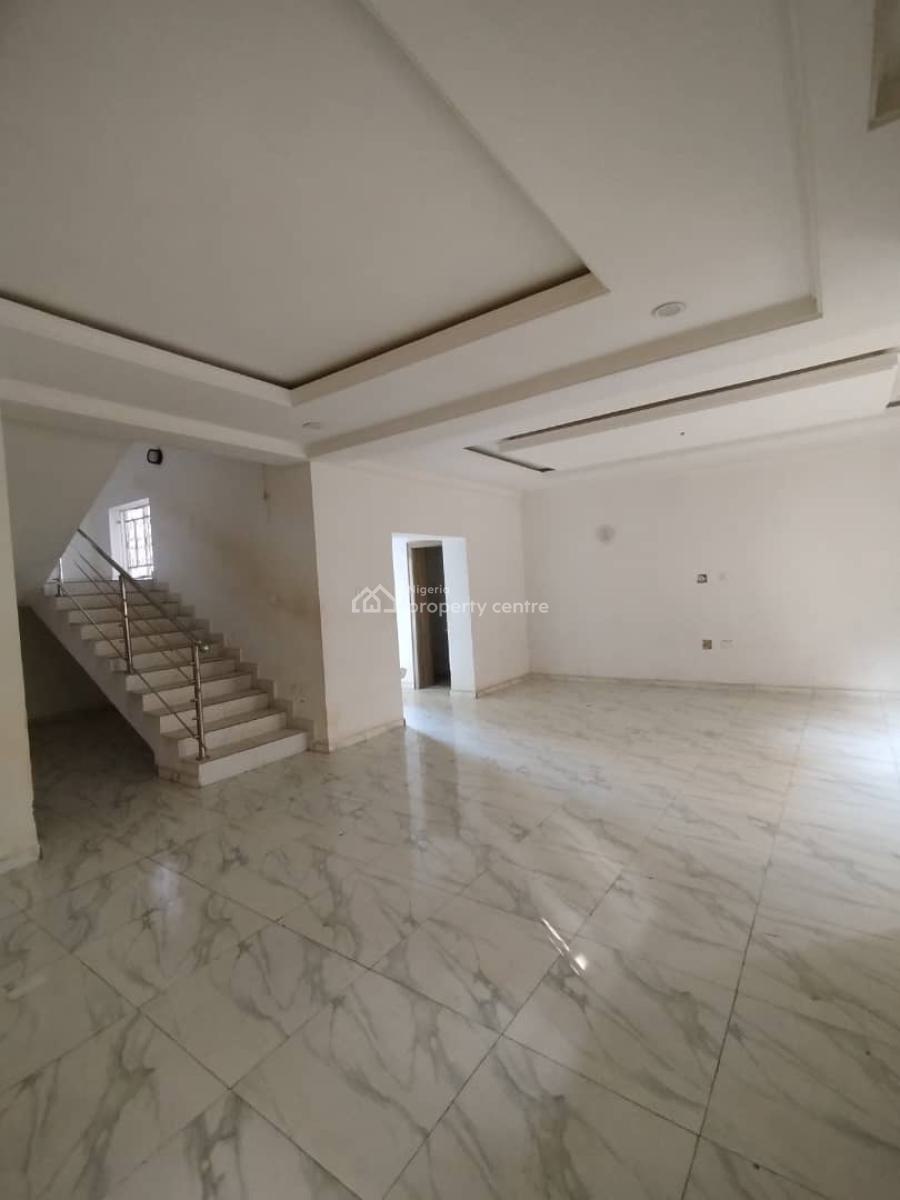 Standard 4 Bedroom Terrace Duplex with a Bq, 2 Living Rooms, Jahi, Abuja, Terraced Duplex for Rent