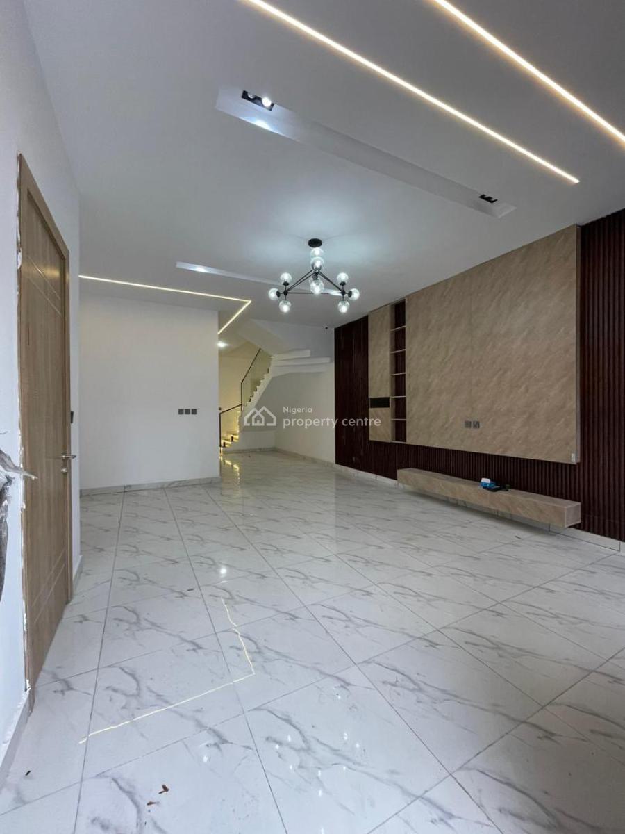 Luxurious Sweet Brand New 4 Bedroom Duplex with Bq Self Compound, Orchird Road, Lekki, Lagos, Semi-detached Duplex for Rent
