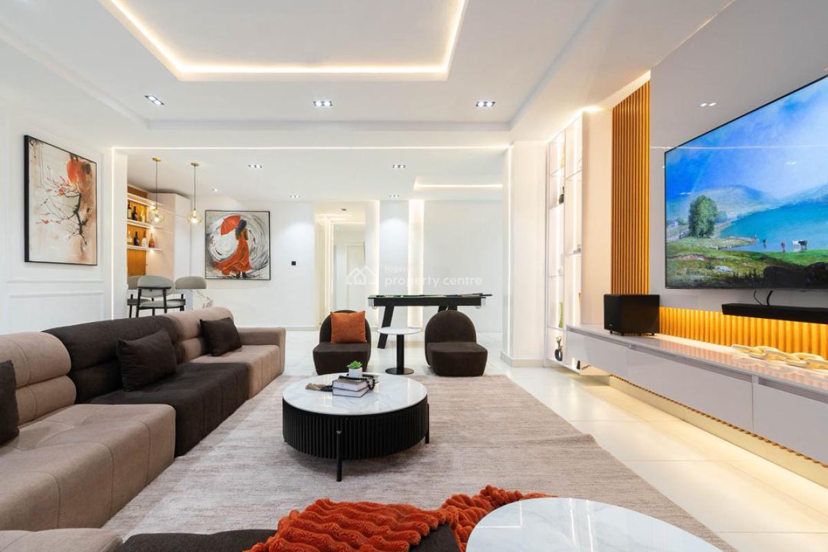 Luxury 3 Bedroom City-view Penthouse with Pool, Ps5 and Chef on Demand, Lekki Phase 1, Lekki, Lagos, House Short Let