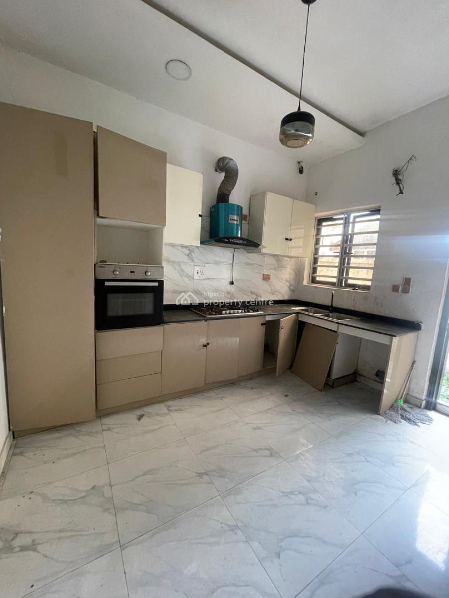 Service 4 Bedrooms Terraced Duplex, Chevron, Lekki, Lagos, House for Rent