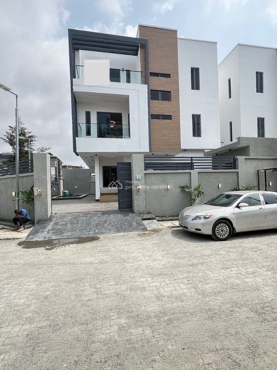 Newly Built 5 Bedroom Detached  with Rooftop Terrace, Pool and Bq., Lekki Phase 1, Lekki, Lagos, Detached Duplex for Sale