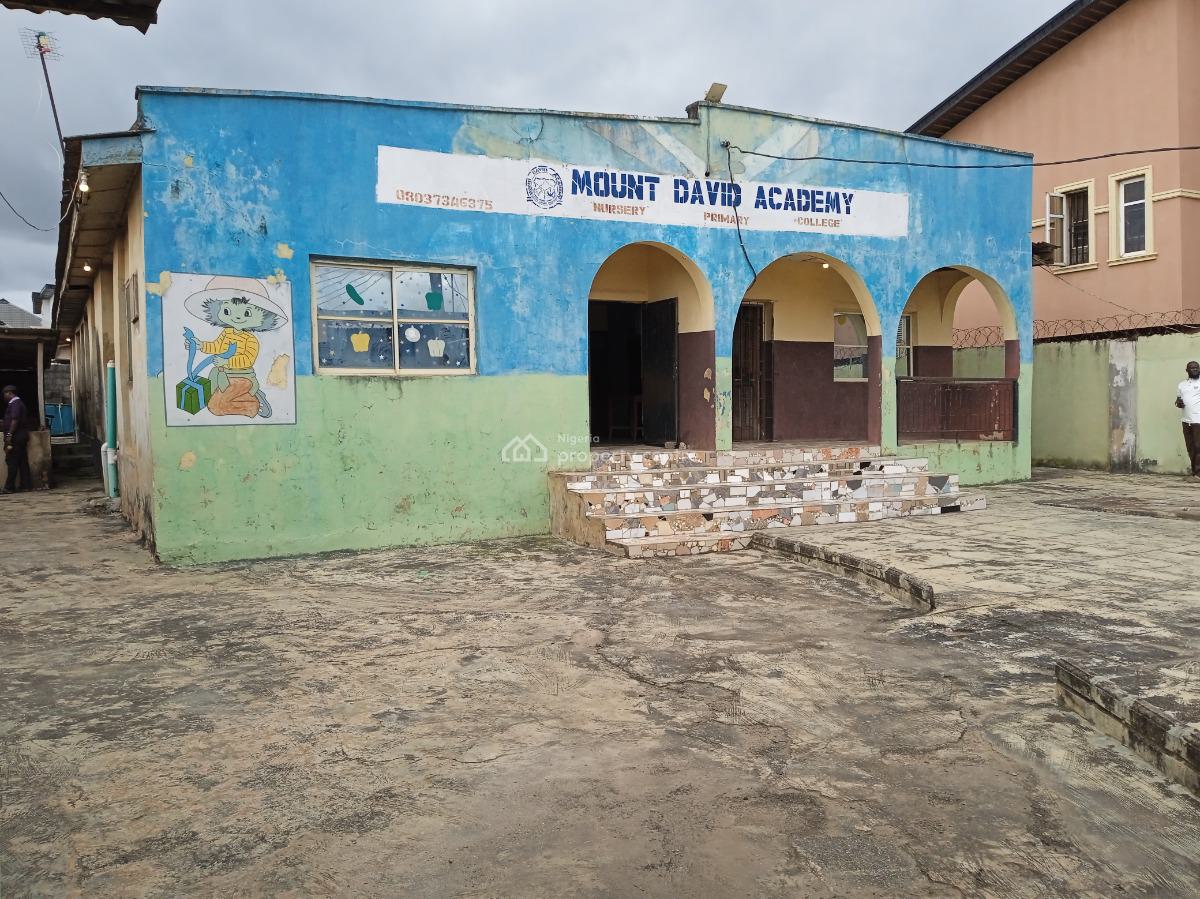 Property with 8 Rooms, 2 Very Wide Sitting Rooms, Ilamose Estate, Oke Afa, Isolo, Lagos, School for Sale