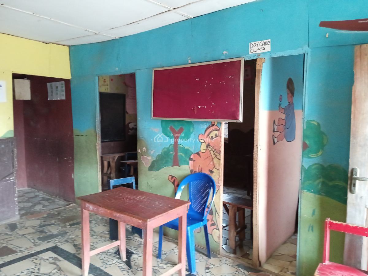 Property with 8 Rooms, 2 Very Wide Sitting Rooms, Ilamose Estate, Oke Afa, Isolo, Lagos, School for Sale