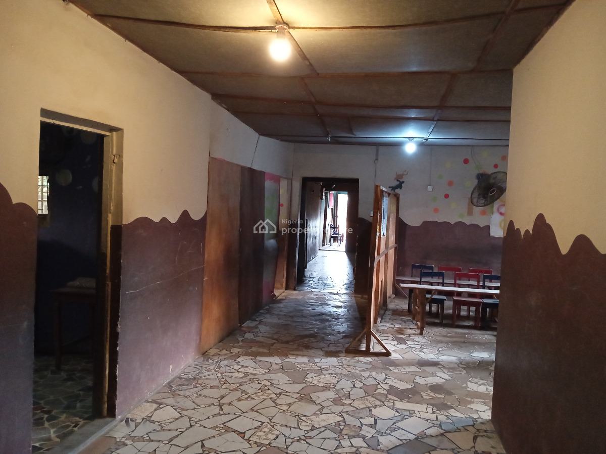 Property with 8 Rooms, 2 Very Wide Sitting Rooms, Ilamose Estate, Oke Afa, Isolo, Lagos, School for Sale