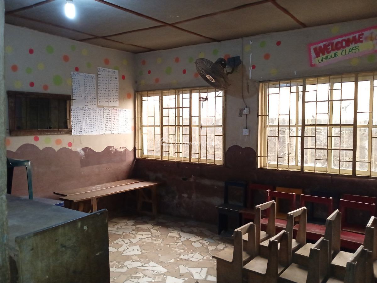Property with 8 Rooms, 2 Very Wide Sitting Rooms, Ilamose Estate, Oke Afa, Isolo, Lagos, School for Sale