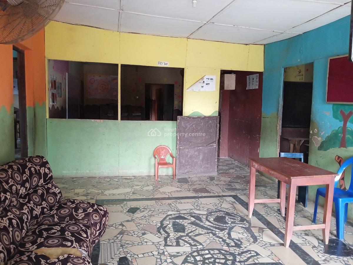 Property with 8 Rooms, 2 Very Wide Sitting Rooms, Ilamose Estate, Oke Afa, Isolo, Lagos, School for Sale