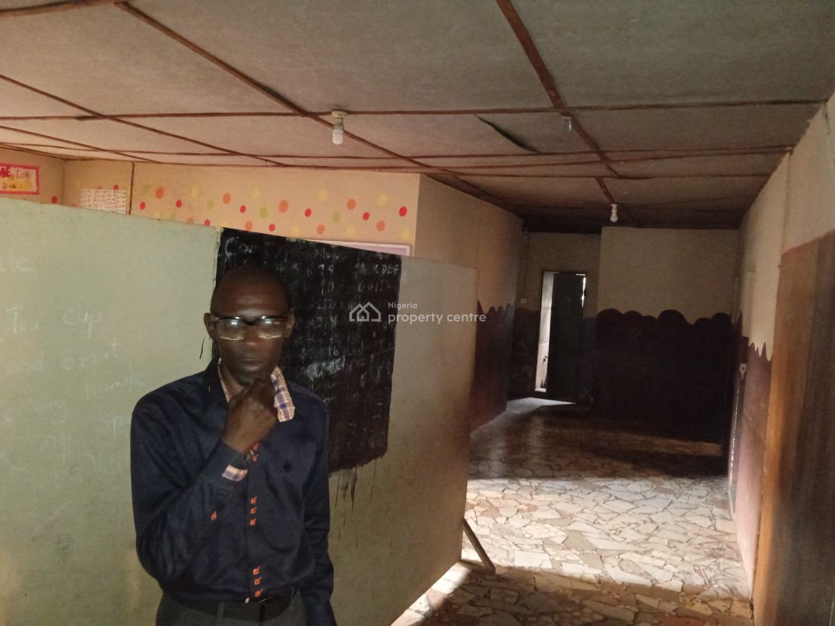 Property with 8 Rooms, 2 Very Wide Sitting Rooms, Ilamose Estate, Oke Afa, Isolo, Lagos, School for Sale