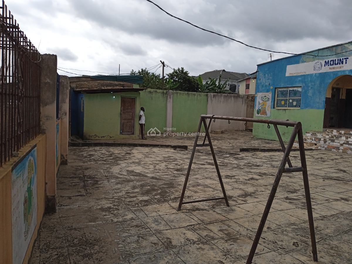 Property with 8 Rooms, 2 Very Wide Sitting Rooms, Ilamose Estate, Oke Afa, Isolo, Lagos, School for Sale