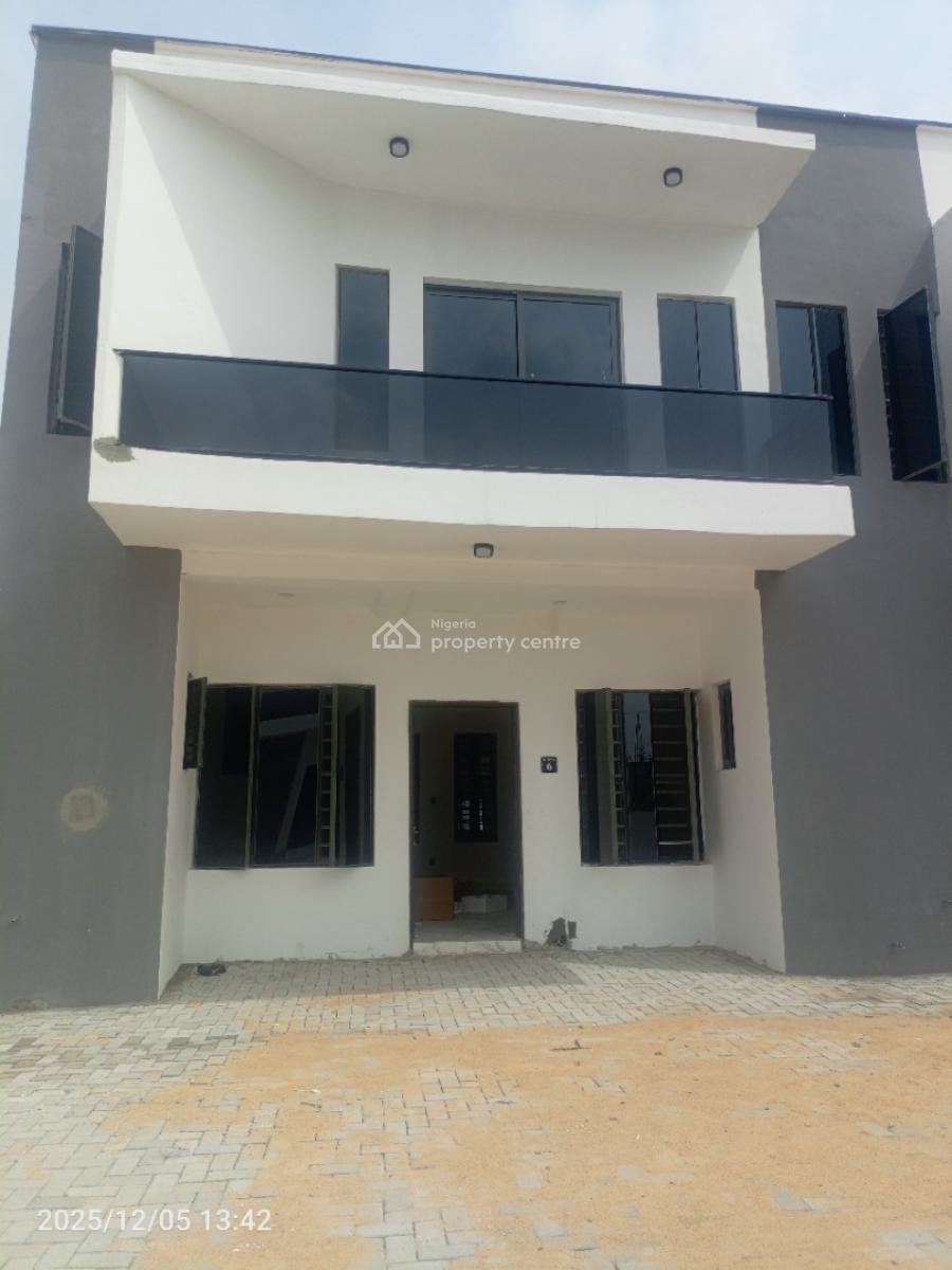 3 Bedroom Newly Built Terrace Duplex, By Readington School, Olokonla, Ajah, Lagos, Terraced Duplex for Sale