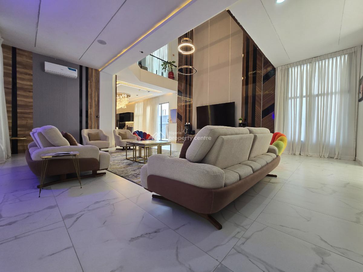 Luxury 5 Bedroom Smart House, Osapa, Lekki, Lagos, Detached Duplex for Sale
