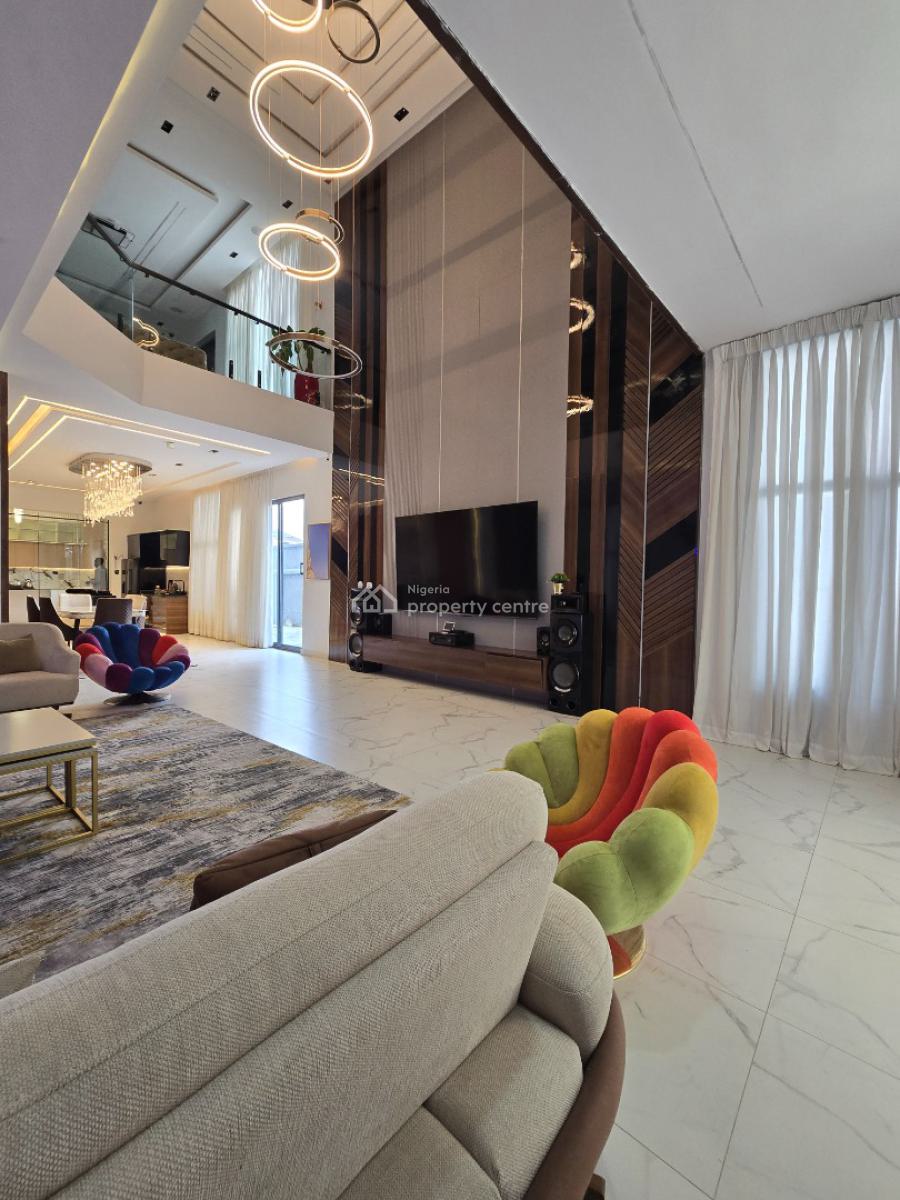 Luxury 5 Bedroom Smart House, Osapa, Lekki, Lagos, Detached Duplex for Sale