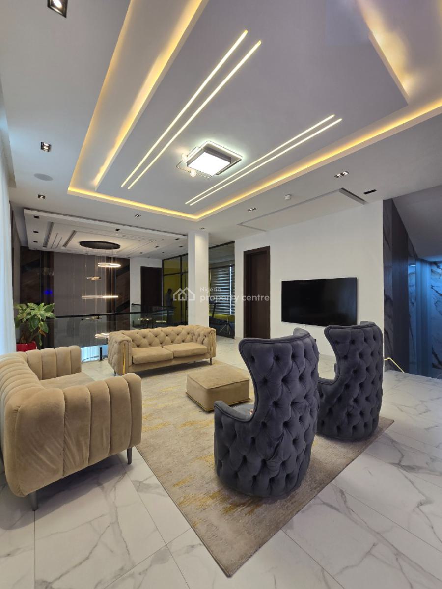 Luxury 5 Bedroom Smart House, Osapa, Lekki, Lagos, Detached Duplex for Sale
