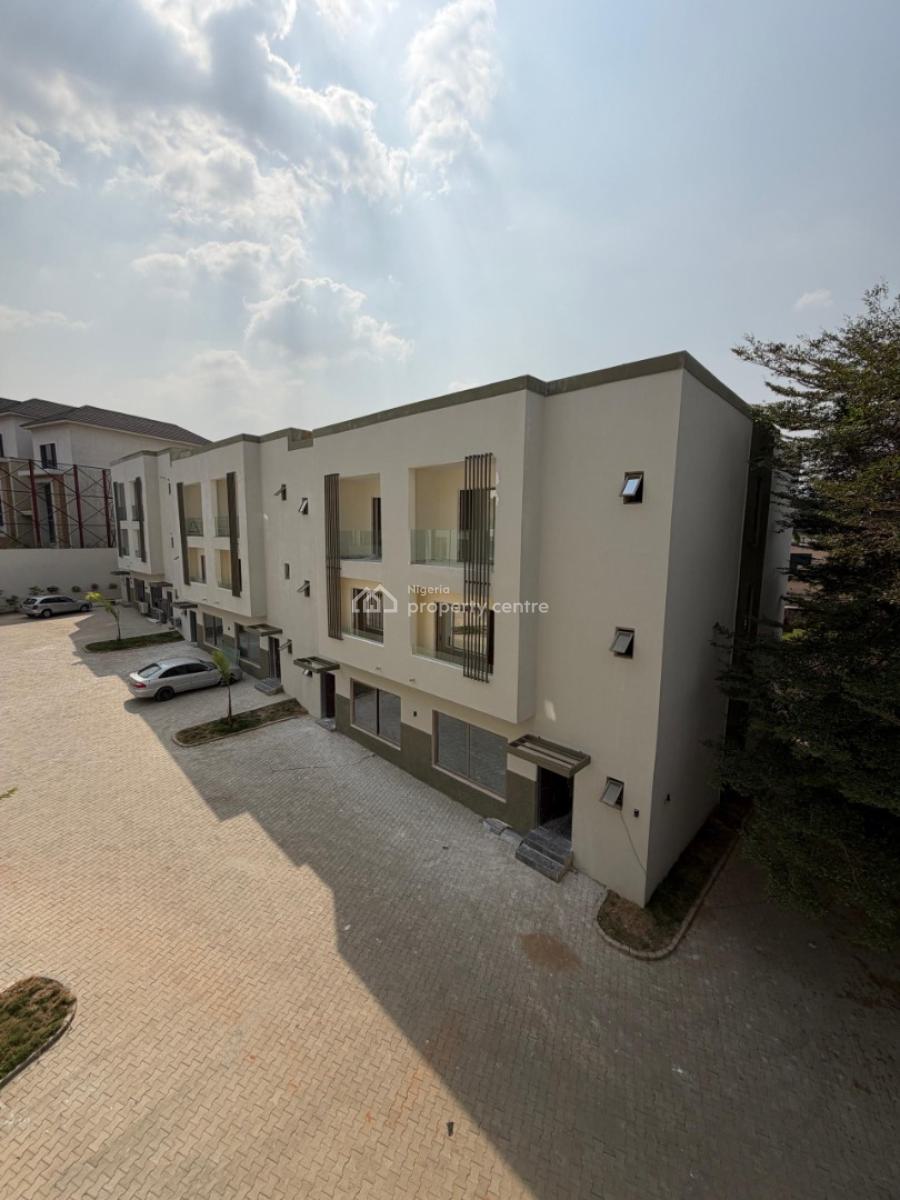 Built 4 Bedrooms  Twin Duplex with Bq, Maitama District, Abuja, Terraced Duplex for Rent