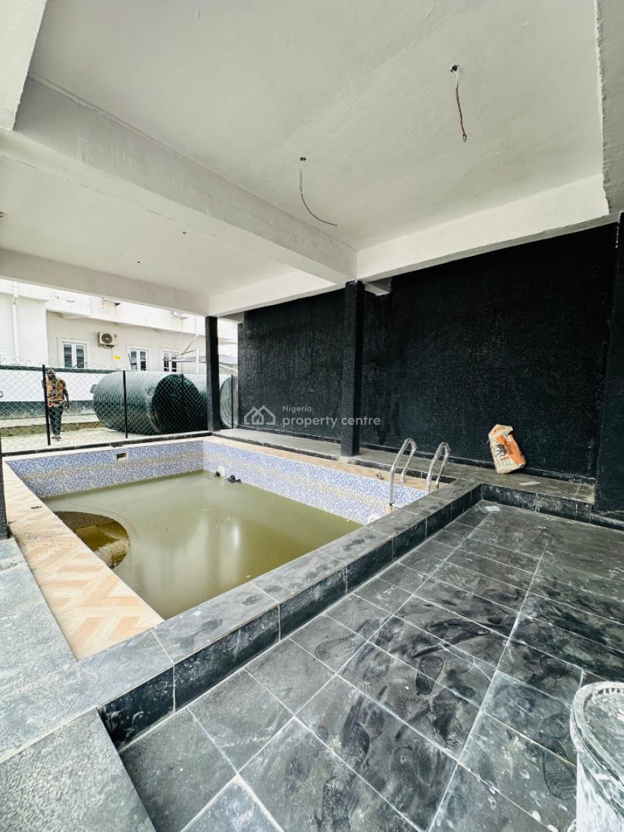 Beautifully Built 1 Bedroom Apartment with Pool, Gym & Playground, Ologolo, Lekki, Lagos, Flat / Apartment for Rent