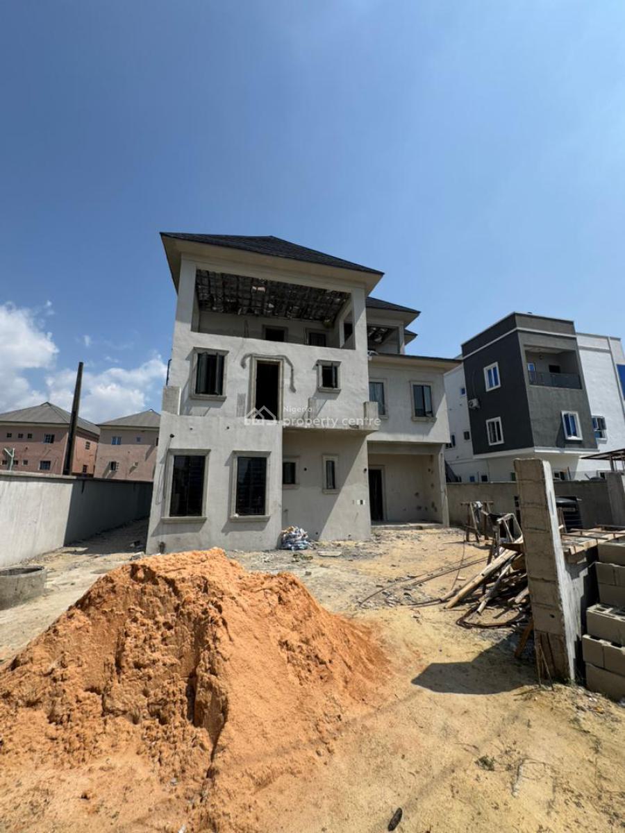 Spacious and Premium 5-bedroom Fully Detached Duplex with a Bq, Lekki Phase 1, Lekki, Lagos, House for Sale