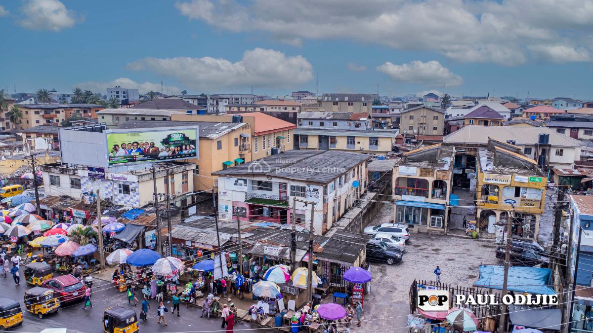 a Land and Properties at Major Ogba Bus Stop, on The Major Ogba Bus Stop, on The Same Road As Excellence Hotel, Ogba, Ikeja, Lagos, Plaza / Complex / Mall for Sale