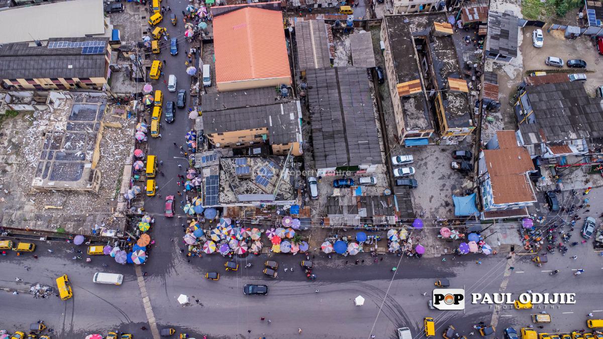 a Land and Properties at Major Ogba Bus Stop, on The Major Ogba Bus Stop, on The Same Road As Excellence Hotel, Ogba, Ikeja, Lagos, Plaza / Complex / Mall for Sale