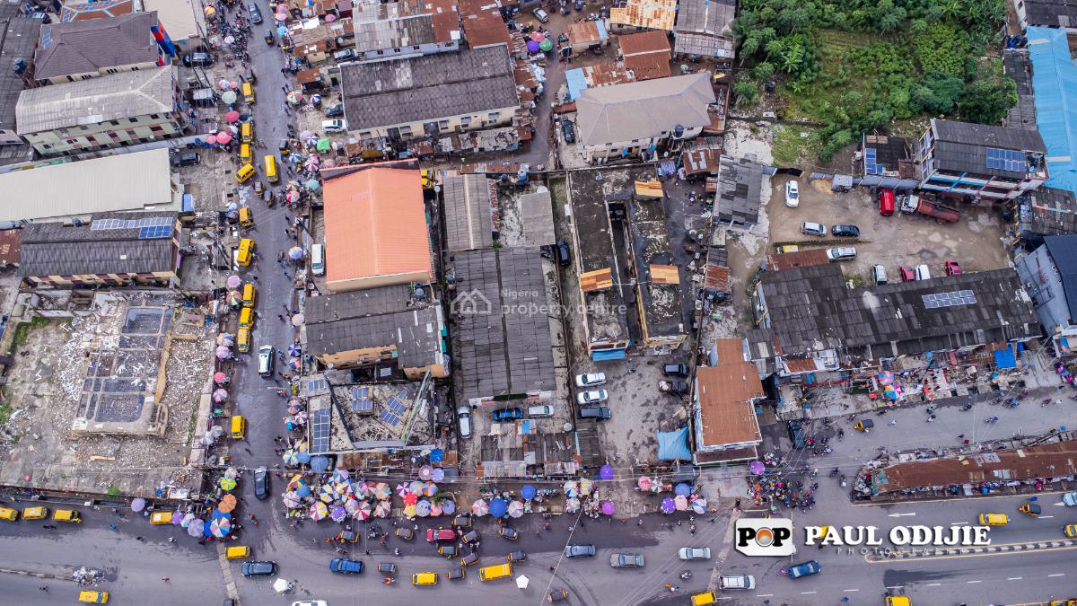 a Land and Properties at Major Ogba Bus Stop, on The Major Ogba Bus Stop, on The Same Road As Excellence Hotel, Ogba, Ikeja, Lagos, Plaza / Complex / Mall for Sale