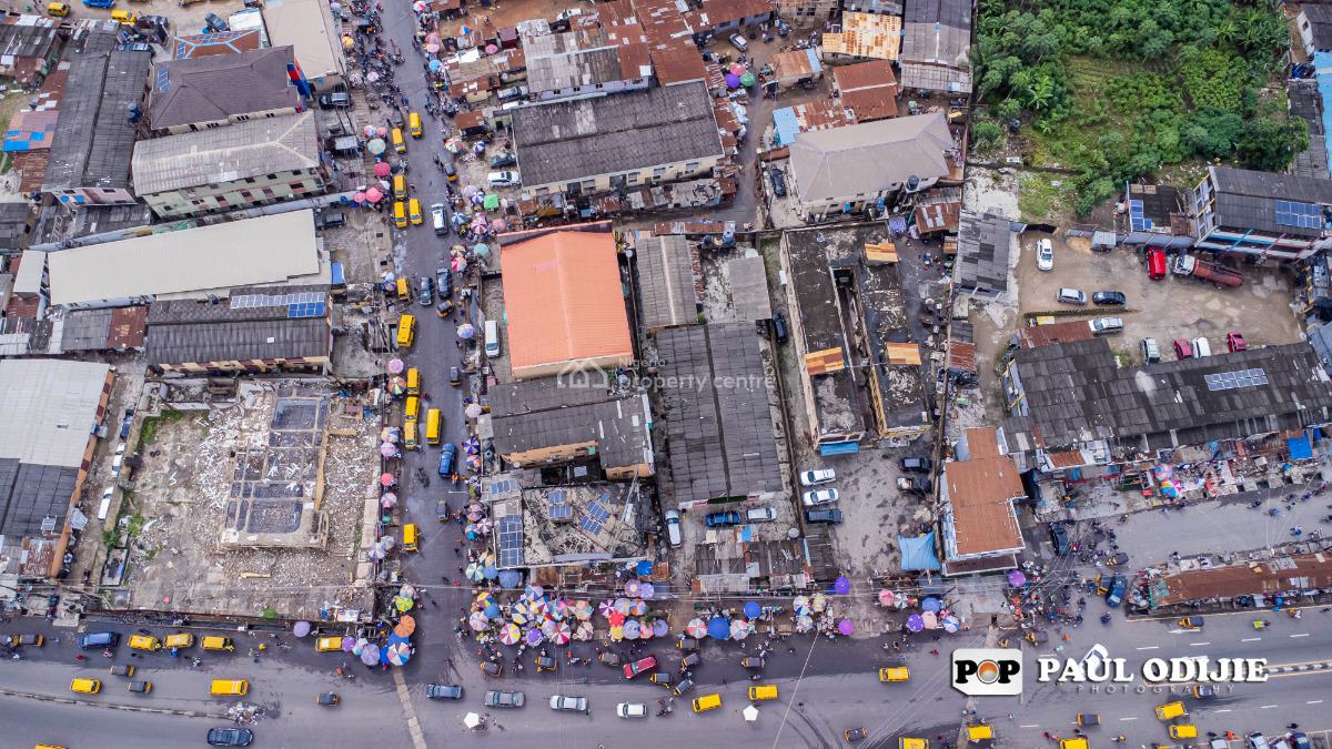 a Land and Properties at Major Ogba Bus Stop, on The Major Ogba Bus Stop, on The Same Road As Excellence Hotel, Ogba, Ikeja, Lagos, Plaza / Complex / Mall for Sale