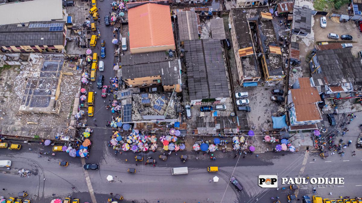 a Land and Properties at Major Ogba Bus Stop, on The Major Ogba Bus Stop, on The Same Road As Excellence Hotel, Ogba, Ikeja, Lagos, Plaza / Complex / Mall for Sale