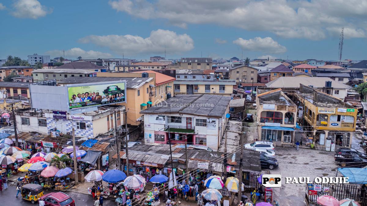 a Land and Properties at Major Ogba Bus Stop, on The Major Ogba Bus Stop, on The Same Road As Excellence Hotel, Ogba, Ikeja, Lagos, Plaza / Complex / Mall for Sale
