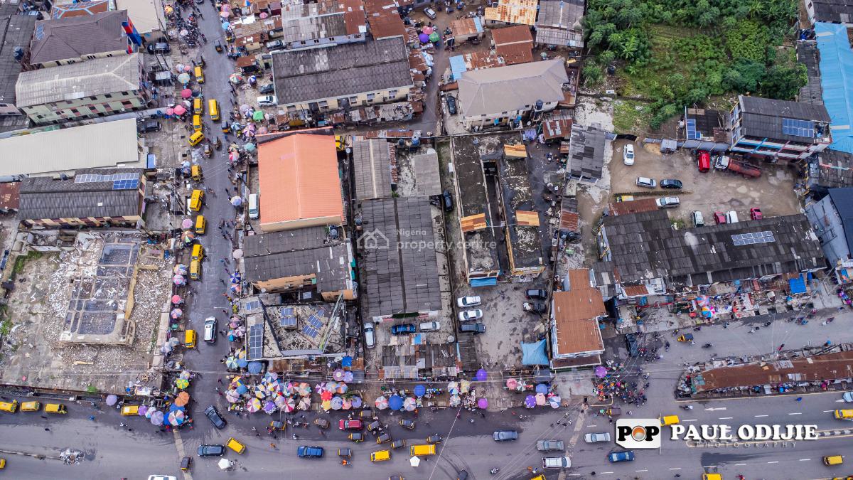 a Land and Properties at Major Ogba Bus Stop, on The Major Ogba Bus Stop, on The Same Road As Excellence Hotel, Ogba, Ikeja, Lagos, Plaza / Complex / Mall for Sale