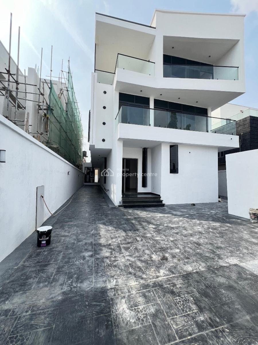 Newly Built 5 Bedroom Detached with Cinema, Rooftop Terrace, Pool & Bq, Lekki Phase 1, Lekki, Lagos, Detached Duplex for Sale