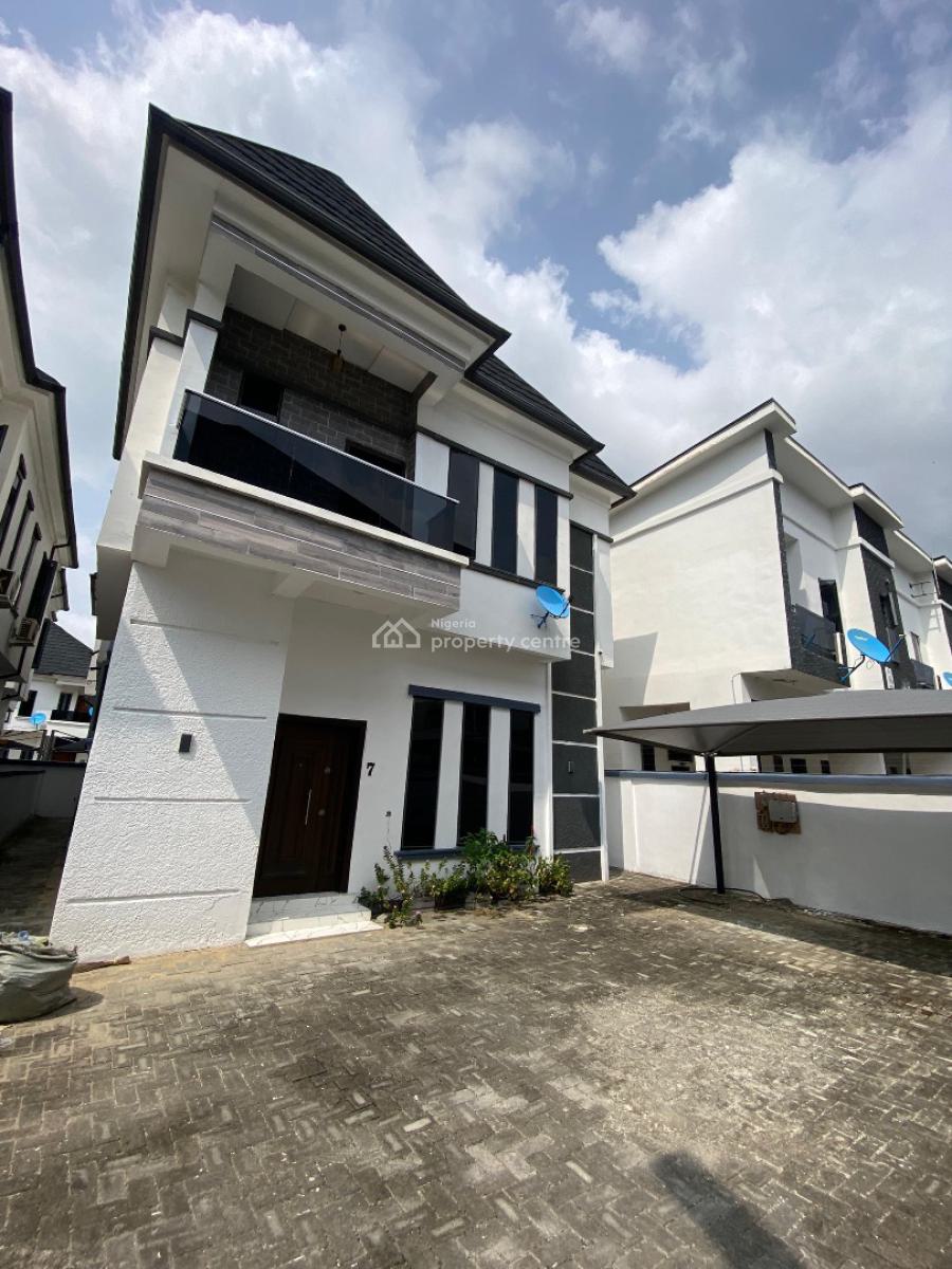 Bran New 4 Bedrooms Fully Detached Duplex with Bq, Orchid, Lekki Phase 2, Lekki, Lagos, Detached Duplex for Rent