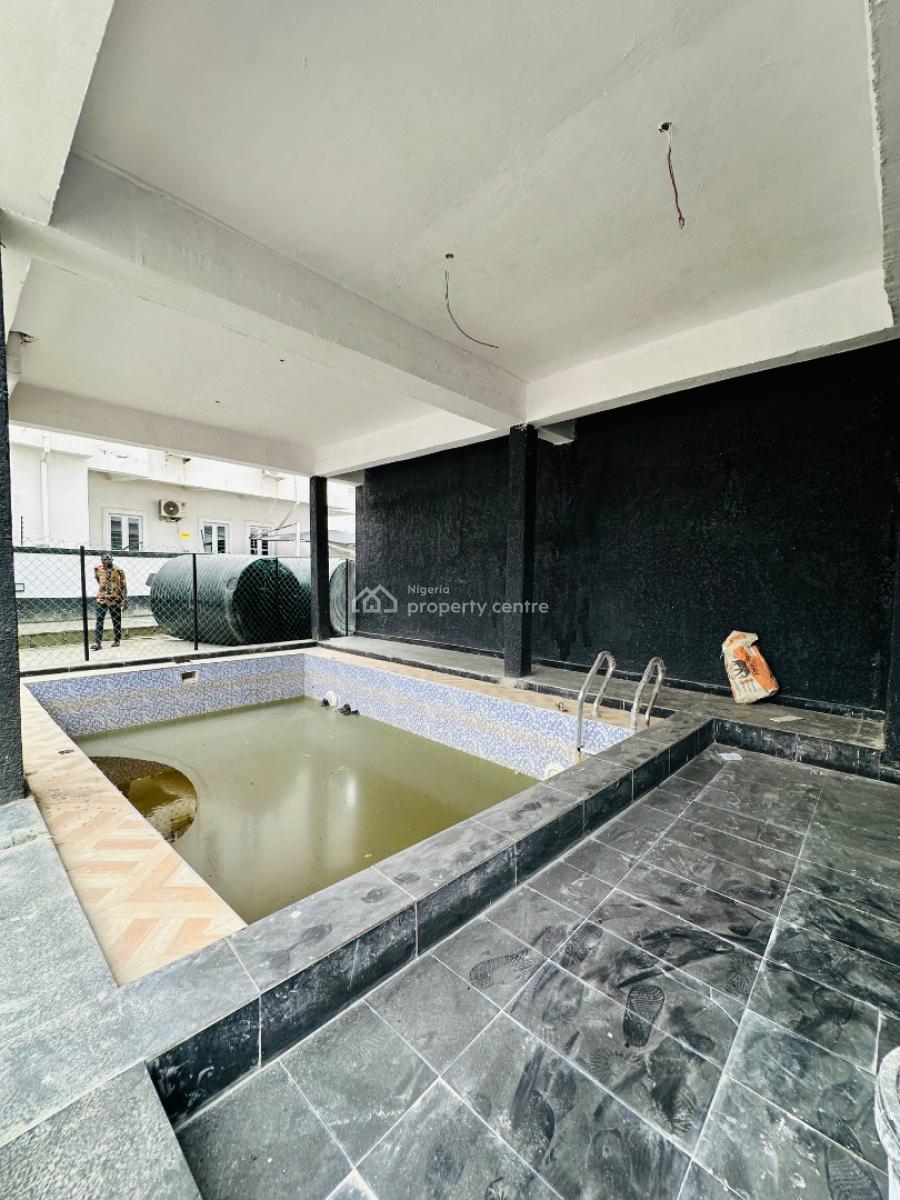 Beautifully Built 2 Bedroom Apartment with Pool, Gym & Playground, Ologolo, Lekki, Lagos, Flat / Apartment for Rent